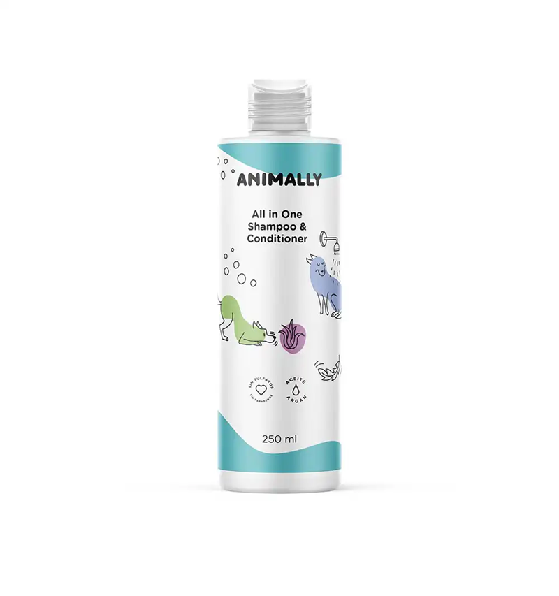 Shampoo e condicionador all-in-one 250 ml