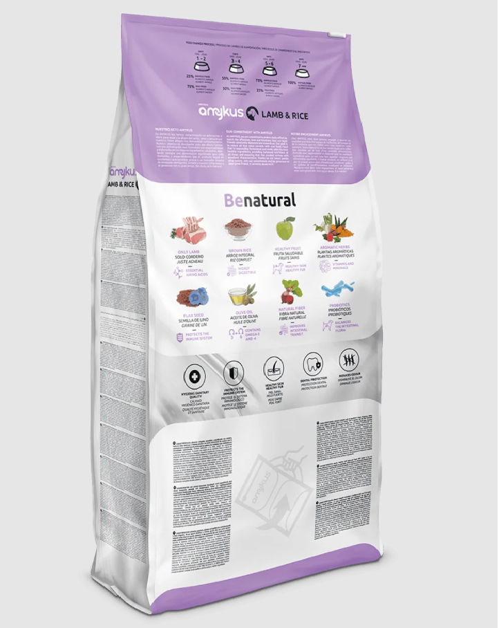 Amykus Original Cordeiro e Arroz