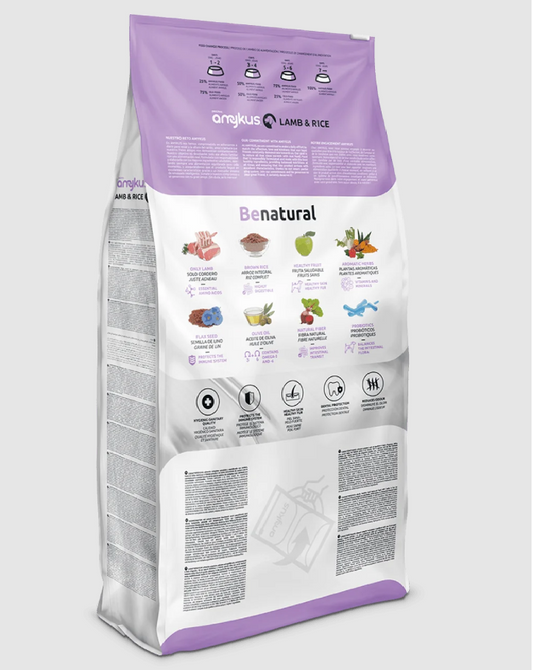 Amykus Original Cordeiro e Arroz