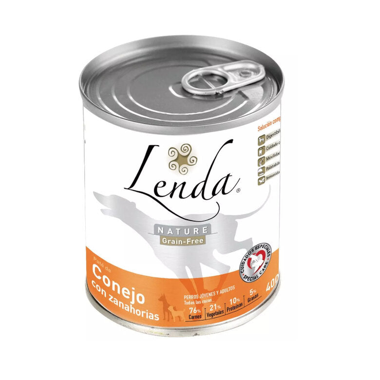 Lenda Wet Dog Conejo (Coelho com Cenouras) 400 gr