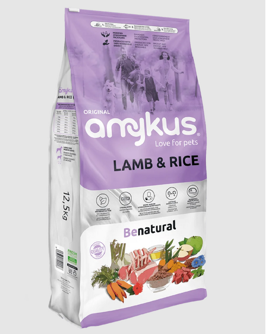 Amykus Original Cordeiro e Arroz